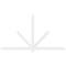 Ekena Millwork Kennewick Architectural Grade PVC Gable Bracket, 108"W x 58 1/2"H x 2"D x 4"F, 13/12 Pitch GBP108X59X0204KEN00 - alternate 5
